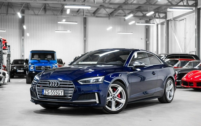 Audi S5 cena 177000 przebieg: 78000, rok produkcji 2017 z Rumia małe 781
